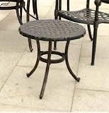 Outdoor Living : Anderson Teak TBC-020R 22 Inch Round Table