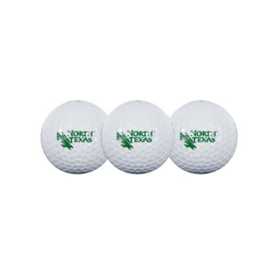 North Texas Mean Green Official Logo Golf Balls