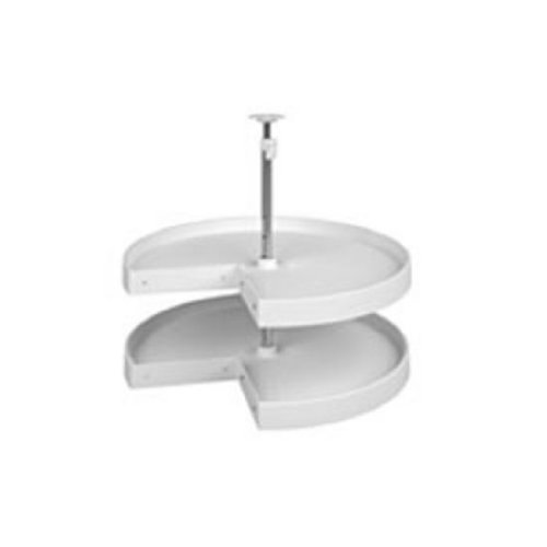 Lazy Susan Corner Hafele 24 inch Diameter PieCut Door Mount