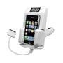 Apple Ipod 5-in-1 White Fm Transmitter Car Kit with Car Adapter for Ipod 3rd, 4th, 5th Generation, Mini, Photo, U2, Nano 2nd Gen, Video, Classic, Touch - Free One A/V Cable for iPod