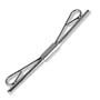 Men's Cilindrico Collar Bar by Competition in Silver Metal