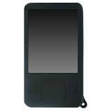 Black 80GB Microsoft Zune Silicone Case Deluxe Package Silicon Skin for Zune 30GB, Zune 4GB, Zune 8GB, Zune 80GB, Zune 2nd Generation includes Armband and LCD Protector