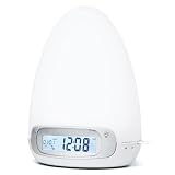 Muse ML-30CF Uhrenradio (Dual-Alarm, Aux-Eingang) weiß