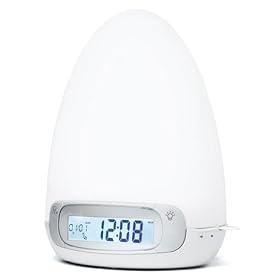 Muse ML-30-CR Wake Up Light Sunrise Alarm Clock Radio AUX
