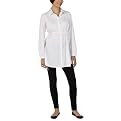 Liz Lange&reg; Maternity Pintuck Woven Tunic Top - White