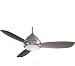 Minka-Aire Fans F517-BN 52" Concept I Contemporary Brushed Nickel Ceiling Fan w/ Light & Remote
