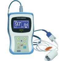 Handheld Pulse Oximeter MD 300A with resetable Audable & Visual Alarms offered by BestCare Intl'