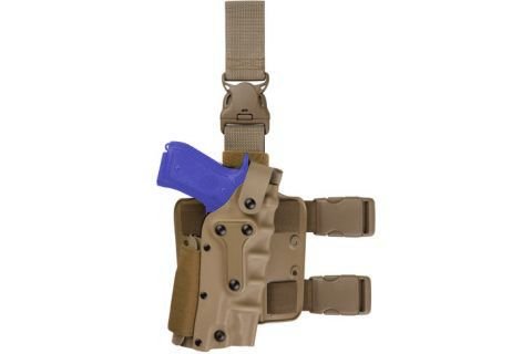 Safariland 3085 Military Tactical Holster with Detachable Harness, Foliage Green, Beretta 92 Ambidextrous