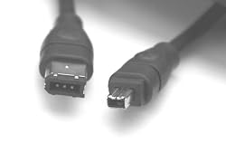Firewire 4-6 Pin Cable 6Ft, 2 Pack