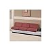 Quick Ship: 7300 Series Modular Sofa Fabric: Royalty - Merlot, Finish: Grey HPL
