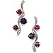 Genuine Amethyst,Rhodolite Garnet,Pink Tourmaline title=
