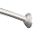 Moen DN2155BN Inspirations 5-Inch Decorative Curved Shower Rod, Brushed Nickel