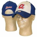 Atlanta Braves 2 Tone Adjustable Vintage Hat