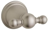 GROHE 40 155 AV0 Geneva Robe Hook, Infinity Satin Nickel