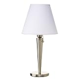 Tapered Table Lamp - Brushed Steel