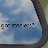 Got Steelers? Black Decal Pittsburgh Truck Window Sticker