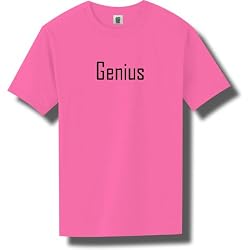 Genius Short Sleeve Bright Neon T-Shirt - Available in 5 bright colors
