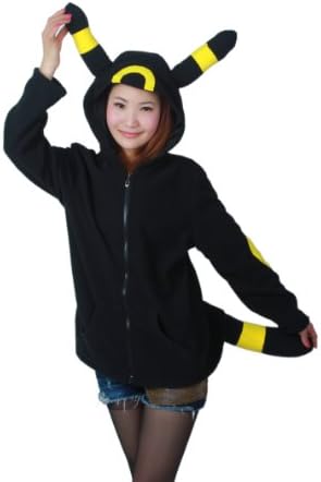 Koczy Black Pokemon Pikachu Umbreon Kigurumi Costume Hoodie