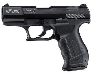 Walther P99 S Blank Gun Black