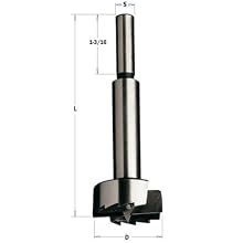 CMT 537.413.31 Forstner Bit 1-5/8" Cutting Diameter, 3/8" Shank