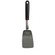 OXO Silicone Round Flex Turner - Stainless Steel/ Clear