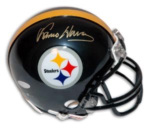 Franco Harris Signed Steelers Mini Helmet