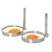 Kitchen Craft Stainless Steel Round Egg Rings- card of two