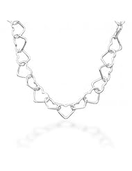 MMA Silver - 16 inch 070 Gauge Heart Chain