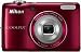 Nikon COOLPIX L26 16.1 MP Digital Camera with 5x Zoom NIKKOR Glass Lens and 3-inch LCD (Red)
