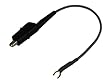 Cal Test Electronics CT2710 Alligator Clip Ground Lead For Standard 5mm Oscilloscope Probe, 12cm Length (Pack of 10)