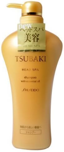Shiseido Tsubaki Head Spa with Essential Oils: Shampoo Pump - 550ml by Shiseido Fitit