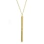 1960s Vintage Inspired Gold Tone Pen Necklace