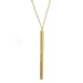1960s Vintage Inspired Gold Tone Pen Necklace