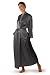 Grey Silk Robe for Women - La Perla Naturale (Pewter, L/XL) - silk robe for women womens robe sleepwear for ladies perfect gift for sister daughter her great gift ideas gifts women cool gifts presents women her creative gift ideas elegant beautiful gifts for friends women female