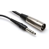 Hosa Cable STX110M 1/4 TRS to XLR Male Cable - 10 Foot