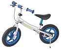 Kinder-Laufrad 12 Zoll Alu Griff blausilber/blau Alurahmen 
			m.Sicherh.Griffen