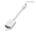 Sendstation MiniDisplayPort auf VGA Adapter für Apple MacBook, MacBook Pro, iMac weiß