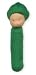 Organic Egyptian Cotton Asparagus Teething Toy - Safe, Non-toxic Toy