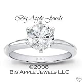 1.07 CT ROUND BRILLIANT CUT DIAMOND ENGAGEMENT RING G VS-2 14K GOLD
