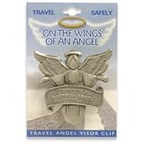 Grandma Grandmother Travel Guardian Angel Visor Clip
