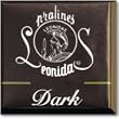 Leonidas Belgian Chocolates: 1 lb Napolitain Solid Dark Chocolate Squares