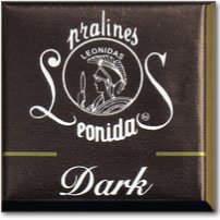 Leonidas Belgian Chocolates: 1 lb Napolitain Solid Dark Chocolate Squares