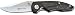 Boker Helios Shadow Black Handle Locking Liner with Reversible Clip