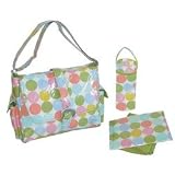Kalencom Dots Diaper Bag - Cream