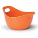 Rachael Ray Stoneware Serving and Mixing Bowl, 3-Quart, Orange