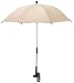 reer 72144.3 - Sonnenschirm de Luxe mit UV-Schutz natur