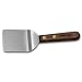 Modern Spatula: Dexter-Russell 2-by-2-1/2-Inch Mini Turner, Stainless Steel and Walnut