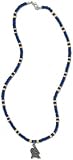 Duke Blue Devils Mens Wood Bead Necklace