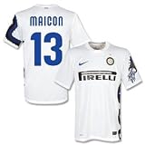 10-11 Inter Milan Away Jersey + Maicon 13 (Fan Style)-L