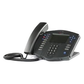 Polycom SoundPoint IP 501 SIP VoIP 3 Line Business Phone with IEEE PoE Cale & Dual Ethernet Ports